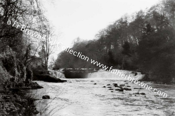 RIVER LIFFEY WEIR AT LEIXLIP (FILTERTEST)